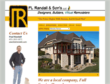 Tablet Screenshot of plrandall.com
